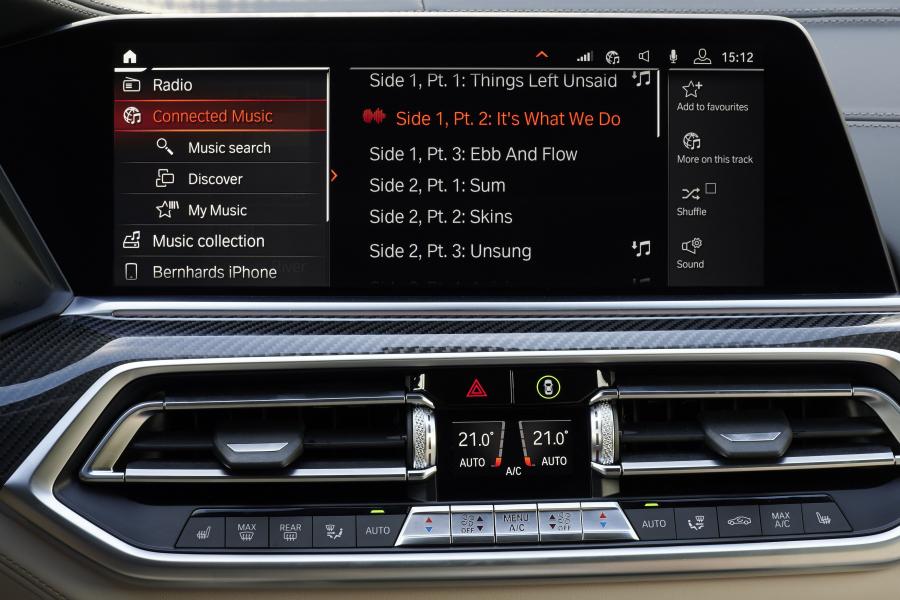Детали интерьера BMW X6 M50i (G06) 2019 года  (WW) (фото 158 из 180)
